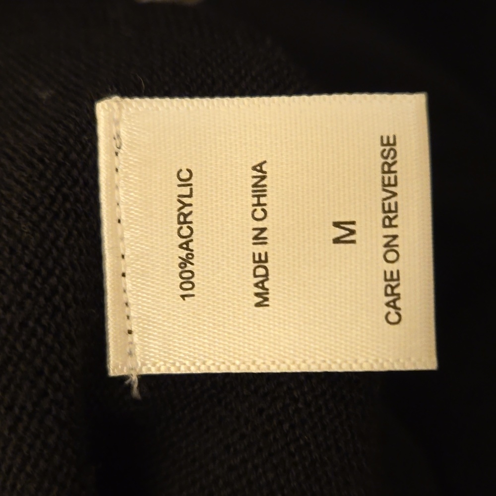NWT New York & Company black long length sweater vest Sz M - Picture 9 of 10